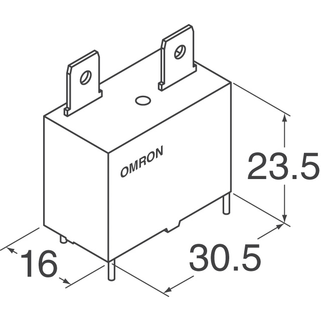 G4A-1A-E DC5 Omron Electronics Inc-EMC Div  Power Relays Over 2 Amps